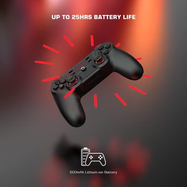 T3s trådløs gamingcontroller til Windows PC, Android TV Box, iOS og Android T3s