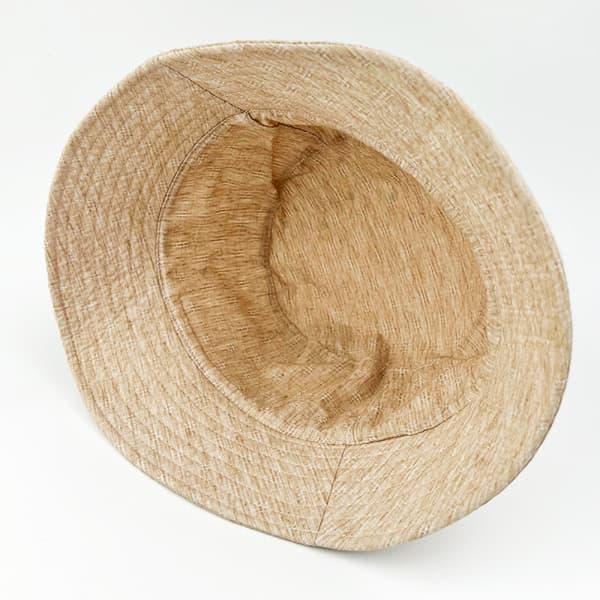 Bøttehatt Bomullstrykk Ananas Reversibel Strand Solhatt, N