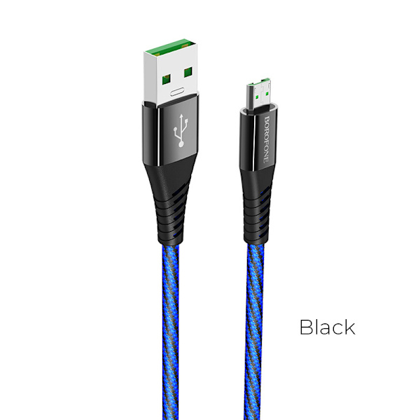 borofone BU13 art color flash charging datakabel lämplig f