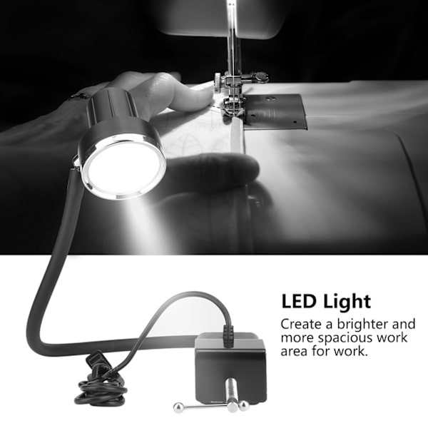5W Kolmevaiheinen himmennettävä teollisuus 30 LED-valon ompelulamppua