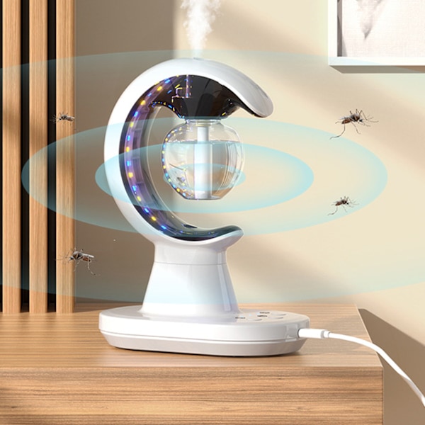 Insekt Killer Lampe Multifunktionel Effektiv Hvid Fælde Fly Lys Luftfugter til Hjem Soveværelse