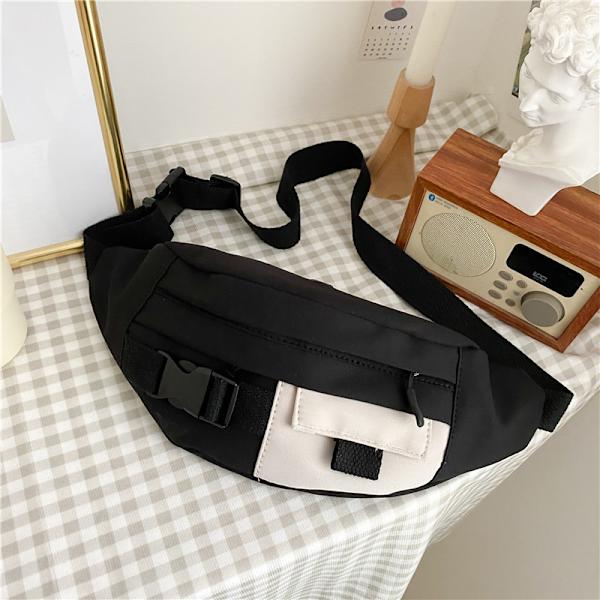 Musta ilman riipusta Laukku naisten crossbody-laukku all-match ins muoti korealainen versio ulkomaisesta ilmarintapussista tyttö vyölaukku naiset