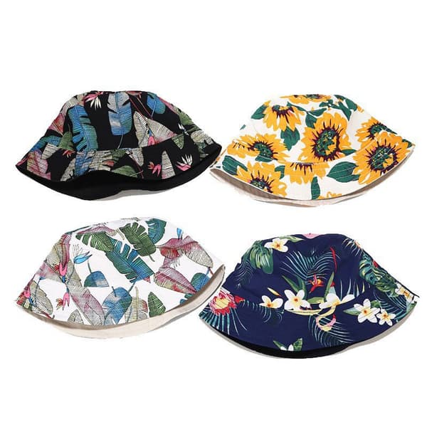 Unisex Print Dobbeltsidet Vendbar Spandhat F