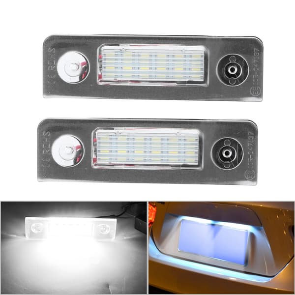 LED Nummerpladelys til Skoda Octavia 2009-2012