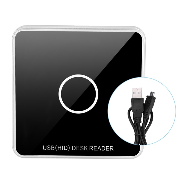 Ic ID-kort Berøringsfri USB-strømforsyning RFID-døradgangskortlæser (13,56 Mhz/IC-kort)