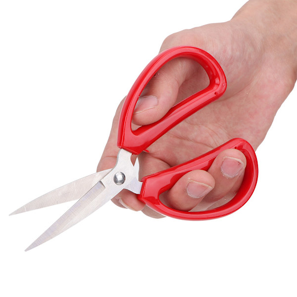 Kontorsmaterial Hand DIY Artware Verktyg Rostfritt Stålblad Sax (Stor)