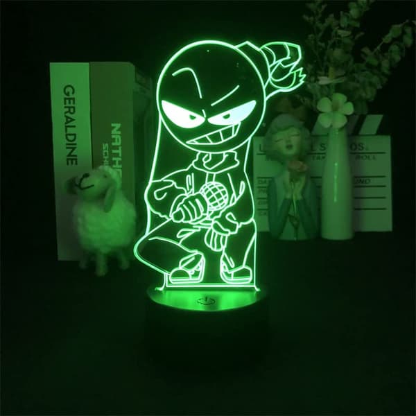 Friday Night Funkin Whitty Figur Spil 3D Natlampe til Børn