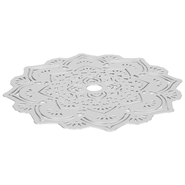 Metallskjærende stensil for blomster, DIY-skrapbooking, preging av papir, kortmal