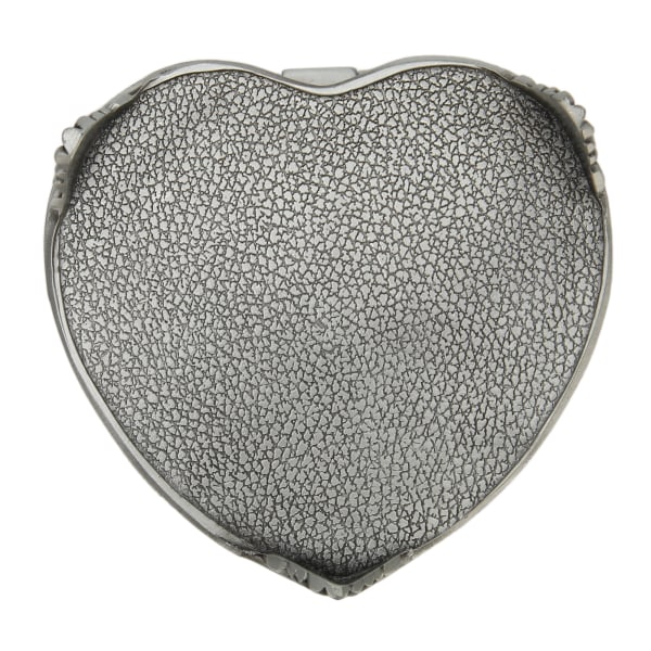 Hjerteform smykkeskrin Zinklegering Hjerteform smykkeæske Vintage smykkeskrin til ringe Øreringe Halskæder