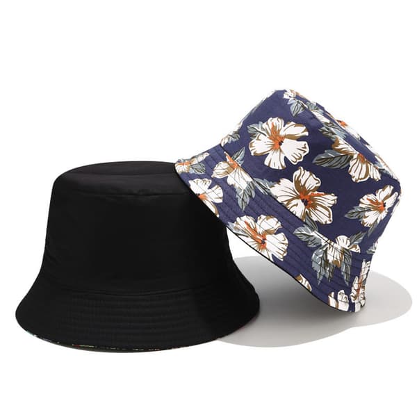 Unisex Print Dobbeltsidet Vendbar Spandhat D