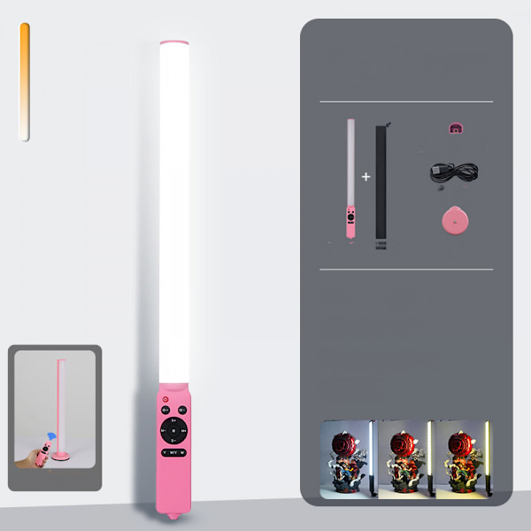 RGB Handheld LED Video Light Wand Stick Fotografering Ljus ,
