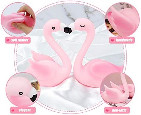 Flamingo Kakepynt Rosa Flamingo Kake Topper