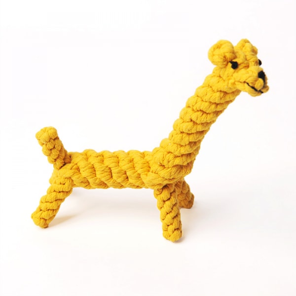Dog Chew Toy Rope - Slitstarkt rep Puppy Chew Toy Tvättbar Spjälsäng