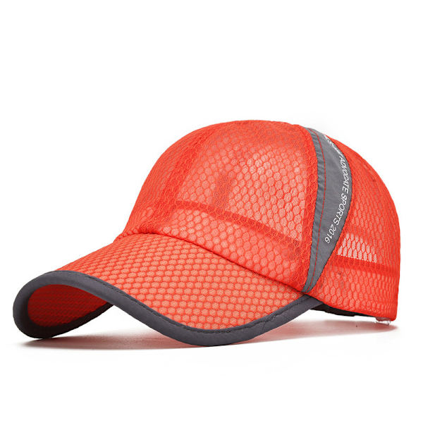 Unisex Andningsbar Full Mesh Baseballkeps Snabbtorkande Löpning h J