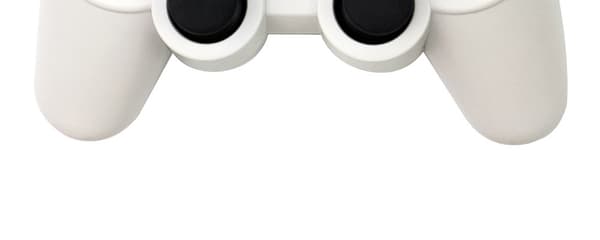 PS3 Trådløs Kontroller, Profesjonell PS3 Gamepad, Touch Pan White