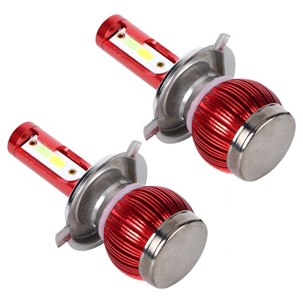 2 kpl FS35 H4 6000K/8000K 36W Auton COB LED-ajovalot 8000LM Sumuvalot