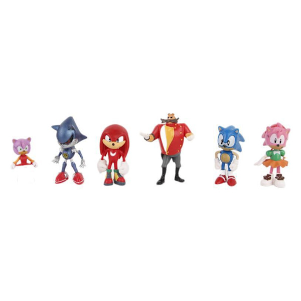 Sonic The Hedgehog Julekalender 2024 - 24 Overraskelser med Eksklusive Samlefigurer til Julen, Julekalender Overraskelsesgave til Børn