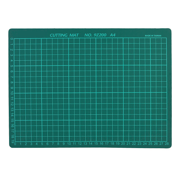 Kontorsmaterial Skolmaterial Stationärt Skärnät Symatta Anti-glidplatta (A4 Enkelsidig Grön)