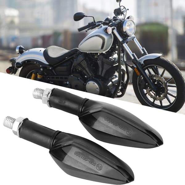 Par V-formede Blinklys Blinklys Indikatorlampe Passer til Honda Motorcykel