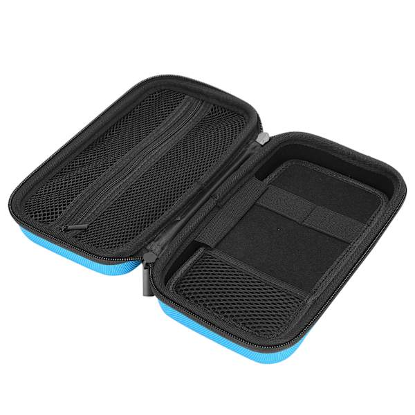 Stationery Bag MultiFunction Portable MultiPurpose LargeCapacity Pens Storage Case(Blå )