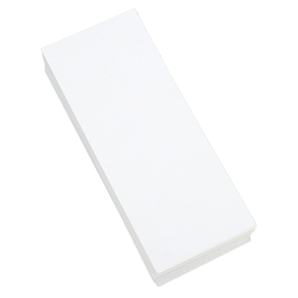 100 stk. Hvit kartong Multi Purpose Tykk Lett DIY Kartongplater for Maling Lage menyer