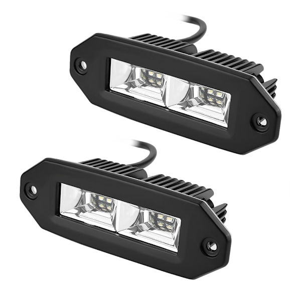 40W Flomlys LED-lyslist Baklys Kjørelys Tåkelys for Jeep ATV UTV SUV Truck BoatD Light B