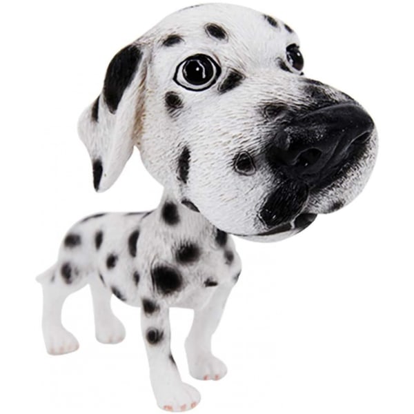 Bobble Head Hundar Bobbing Huvuden Bil Dash Valp Bil Dekoration (Dalmatiner)