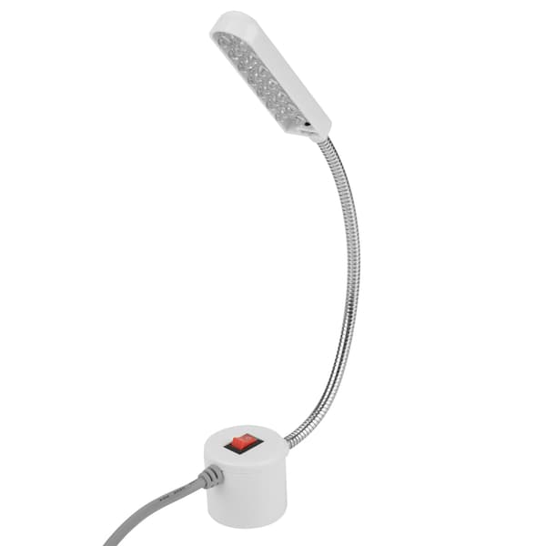LED-arbejdslys til symaskine - Justerbar magnetisk baselampe - (#06)