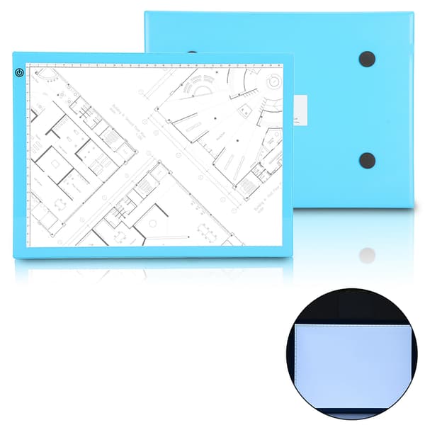 LED-ljusplatta A4 Ljusstyrka Artcraft Tracing Light Digital Graphics Tablet för ritning