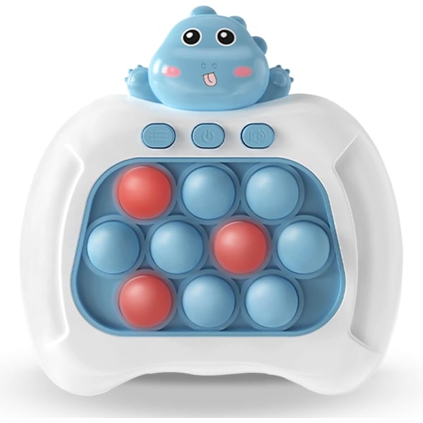 Hurtig tryk boble spil til børn og voksne, version 2, pop lys op det spil fidget legetøj håndholdt spil, til 8-12 år gamle børn sensoriske legetøj til børn