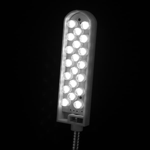 LED-arbejdslys til symaskine - Justerbar magnetisk baselampe - (#06)