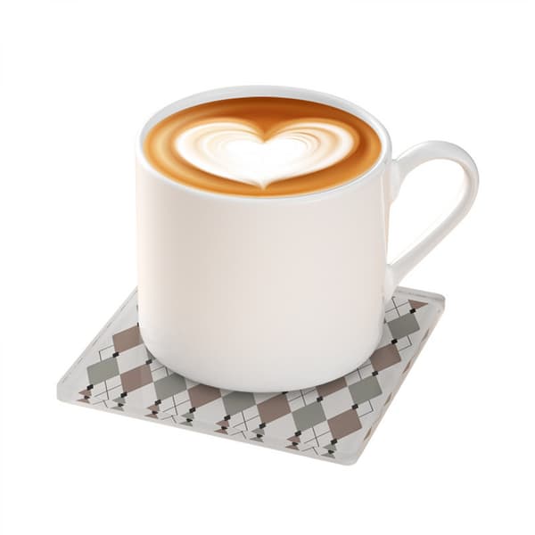 Smallterm 5 stk. Kaffebar Enkelt Sjakkbrett Gitter Akryl