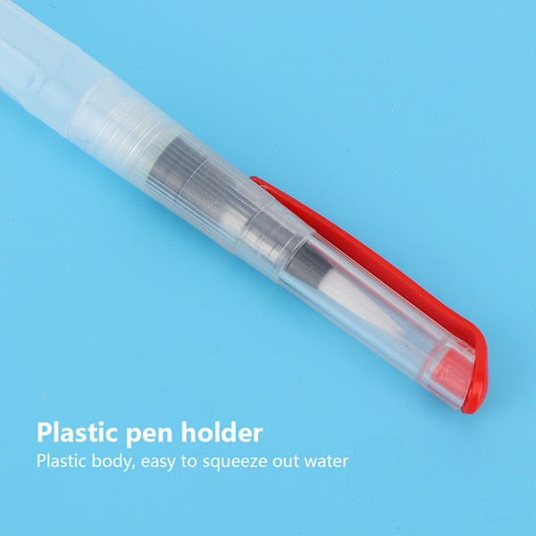 Flat Head Refillable Vannfarge Maling Vann Pensel Markør Vannfarge Tegnepenner (M)
