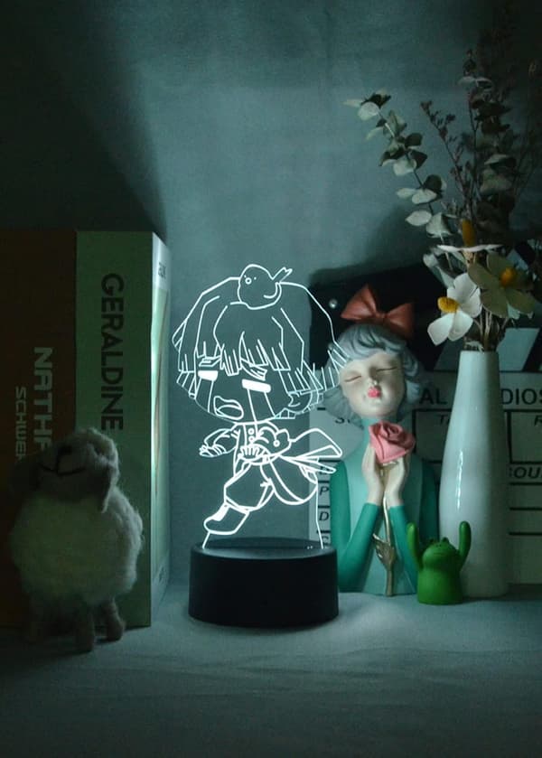 Demon Slayer Kamado Nezuko 3D Illusjon Nattlampe, Crea