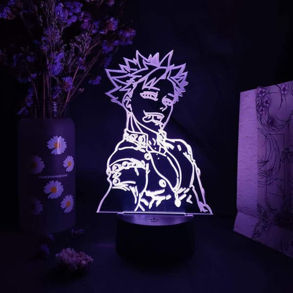 Anime Figur Seven Deadly SINS Nattlys 3D Display Decora