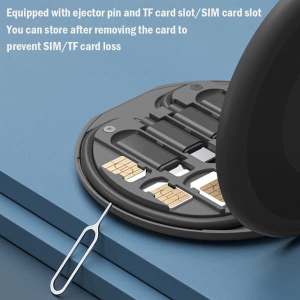 USB-adapterkabel, konverteringsopbevaringsetui, multi-type opladning