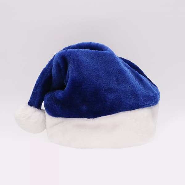 Plys Julemands Hue til Jul Blue