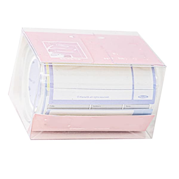 Rulle Tape Sticky Note Multipurpose Stærk Adhæsion Træk Ud Bærbare Rulle Sticky Notes til Køleskabsbeskeder Void