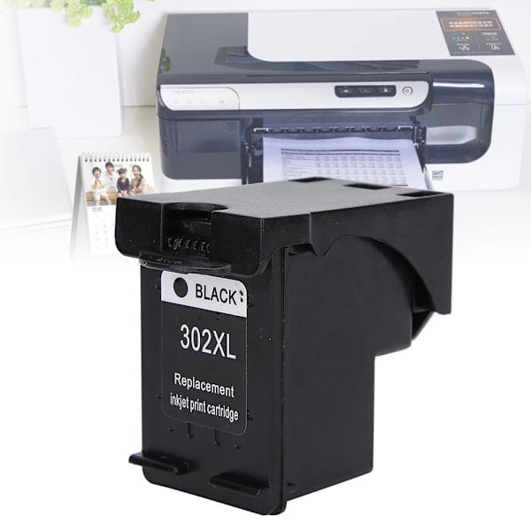 HP302 Ikke-påfyldelig printerpatron til DeskJet1110 1115 2130 2135 3630 3830 OfficeJet 465Sort