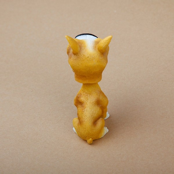 Bobble Head Hunde Bobbing Hoveder Bil Dash Hvalp Bil Dekoration (Bokser)