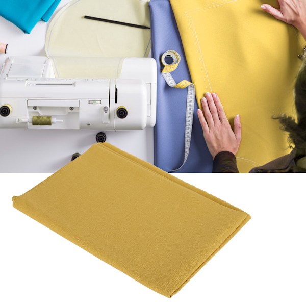 DIY sy bomull linne broderi tyg tyg kläder tillbehör hantverk enfärgad för heminredning14#