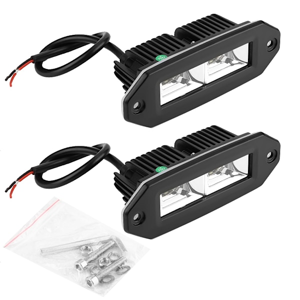 40W Flood LED Lysbjælke Backup Kørelys Tågeforlygter til Jeep ATV UTV SUV Truck BoatD Lys B