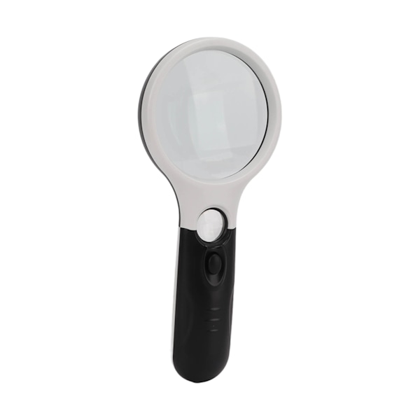 Ljusförstoringsglas LED-ljus Akryl Dubbel optisk lins Hög transparens Bärbar förstoringsglas med ljus