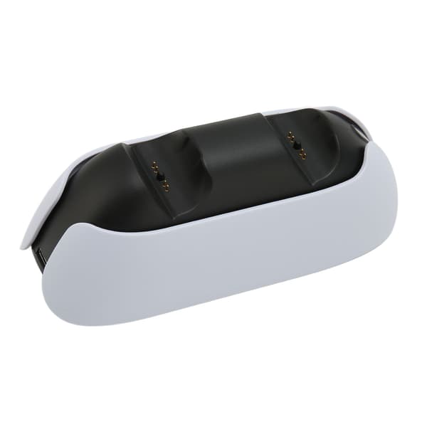 Oplader til PS5-controller - Dobbelt controller-opladningsstativ med LED-indikator til PS5-dockingstation