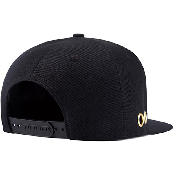 Klassisk Snapback-hatt Hip Hop Flat Bill Visor Cap - Unisex Annons E
