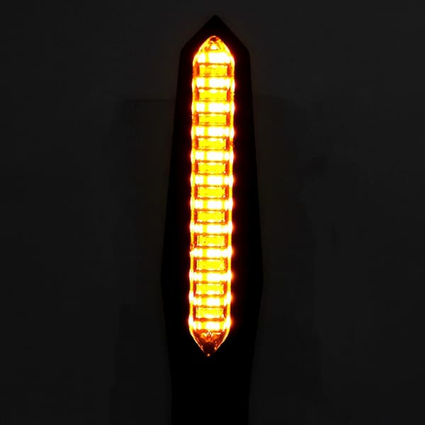 1 Par Motorcykel LED Vandstrøms Blinklys Indikator Blinklys Lampe Universal