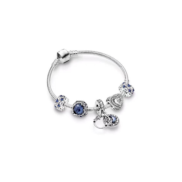 Sterling silver pärlor DIY armband Stjärnklart sagoocean