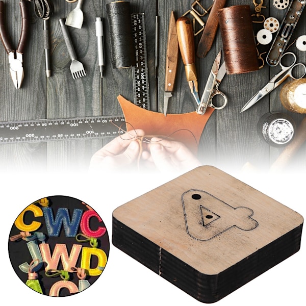 Cutter Dies Skimmel Læder Tilbehør DIY Håndlavede Kits med Jernblad til Håndværkssamling (Nummer 4)