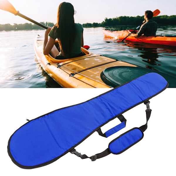 Kano og kajak split padle bæretaske båd padle opbevaringspose holder etui til roning sejlads Blue