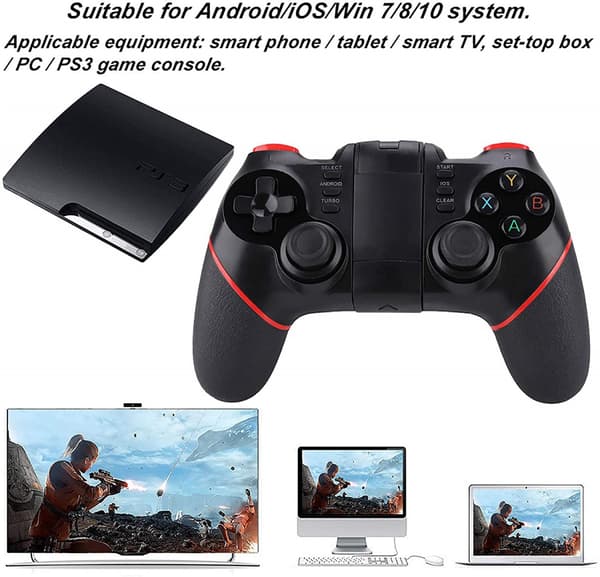 Trådløs spillkontroller, Bluetooth trådløs gamepad joystic